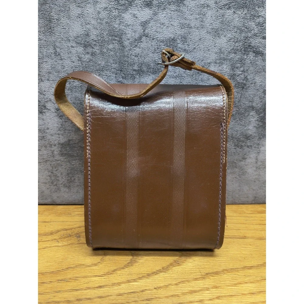 VINTAGE Leather English HOMA Case with carrying strap‎